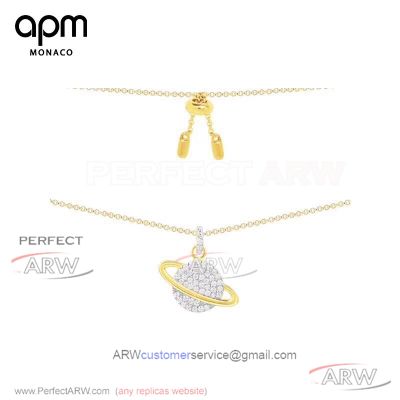 AAA Replica APM Monaco Valentine Planet Necklace